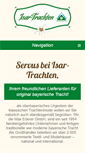 Mobile Screenshot of isartrachten.de